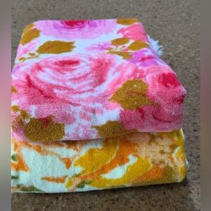 Bath Towels- Vintage Floral TWO
Martex brand and Fashion Manor Brand